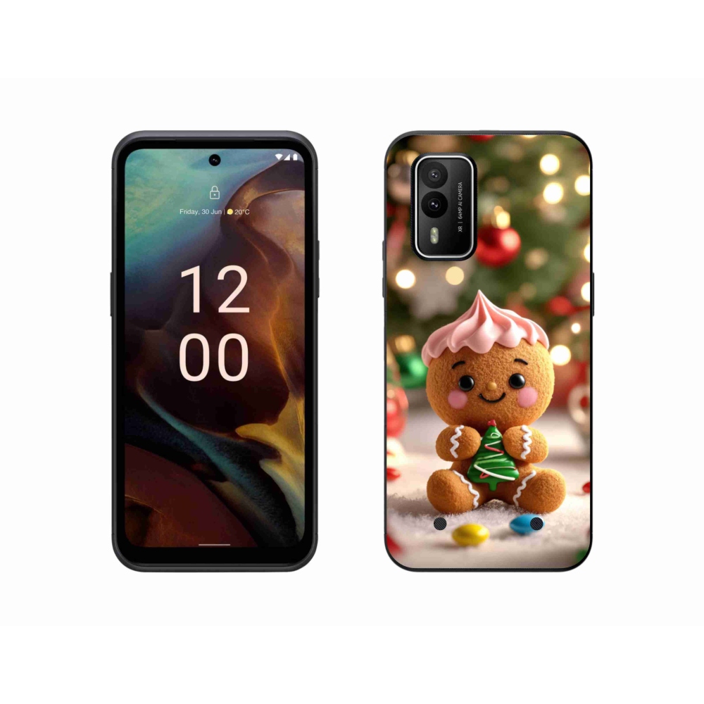 Gelový kryt mmCase na Nokia XR21 - perníček
