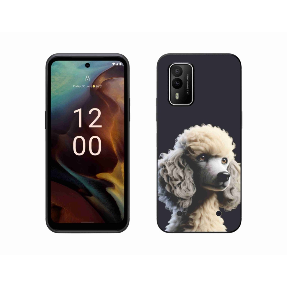 Gelový kryt mmCase na Nokia XR21 - pudl