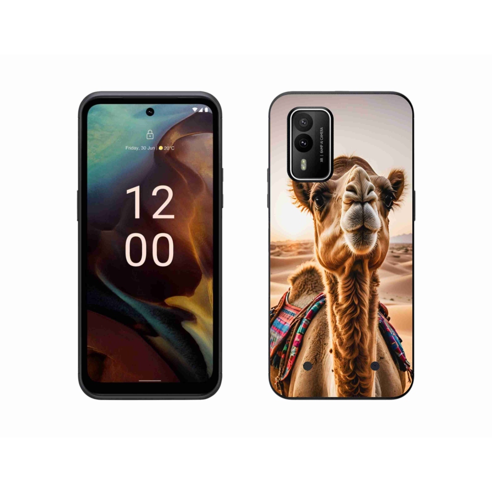 Gelový kryt mmCase na Nokia XR21 - velbloud