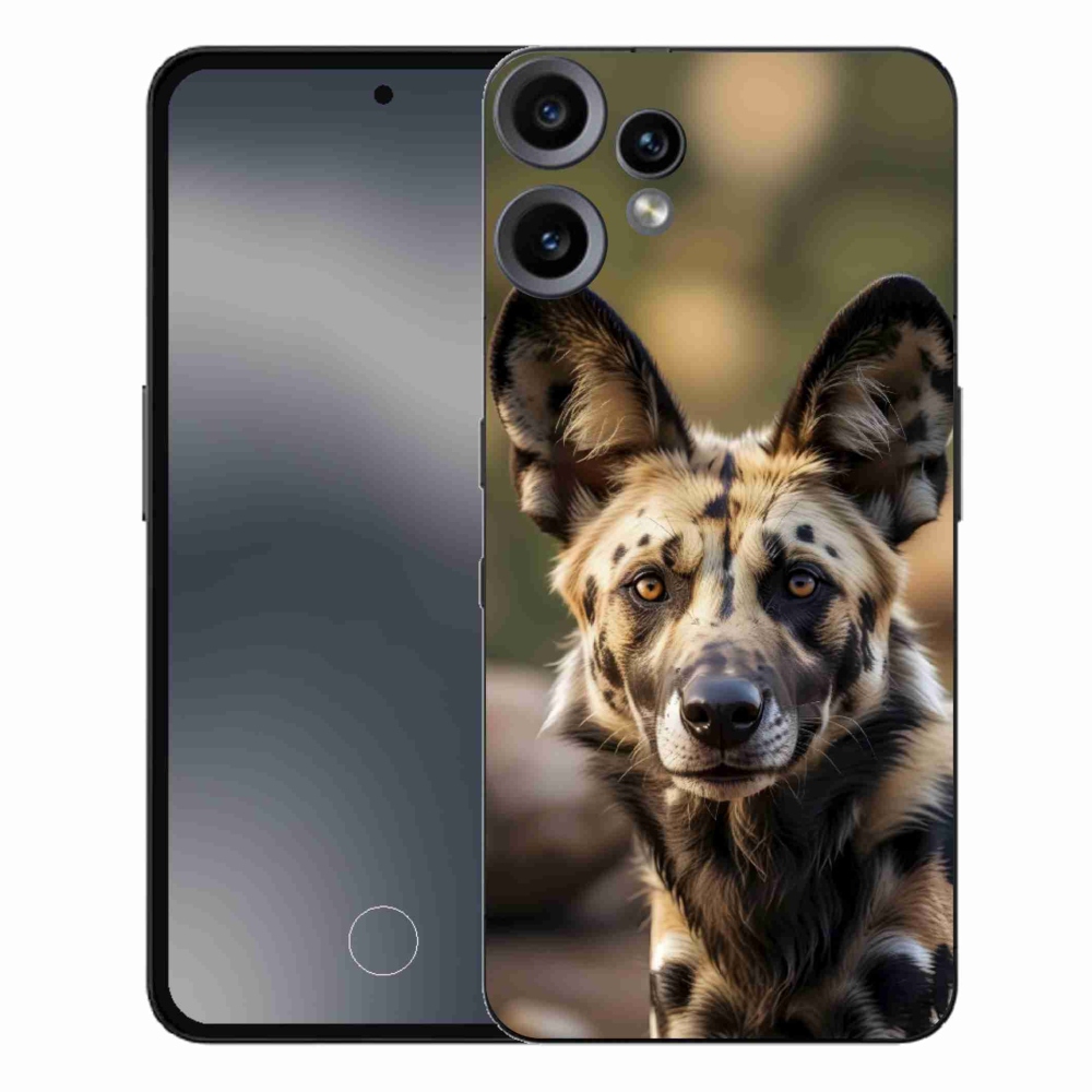 Gelový kryt mmCase na Nothing CMF Phone 2 Pro - africký divoký pes