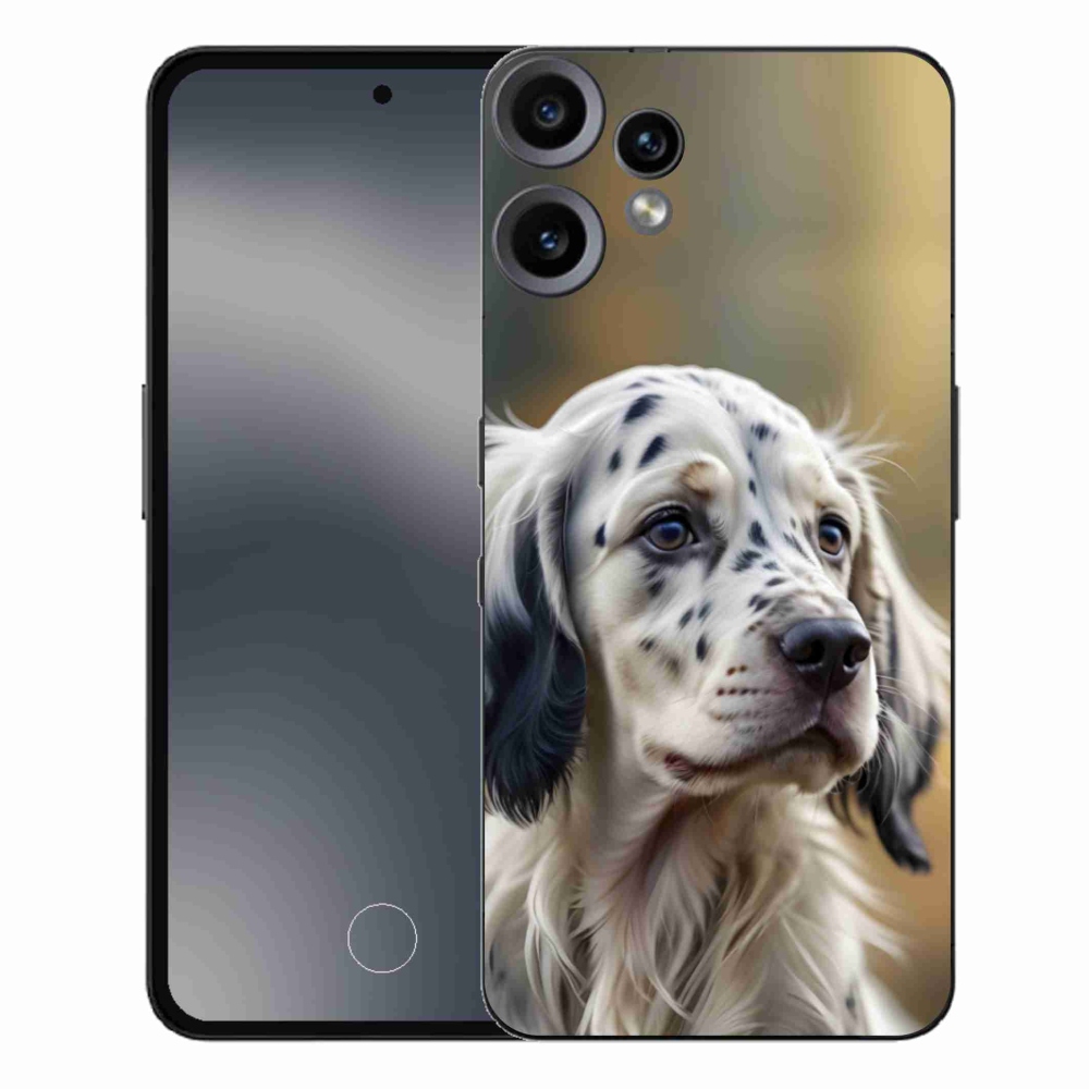 Gelový kryt mmCase na Nothing CMF Phone 2 Pro - anglický setr