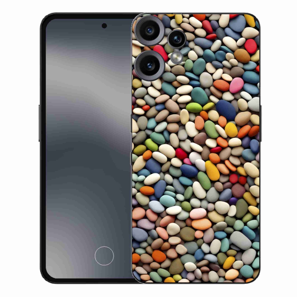 Gelový kryt mmCase na Nothing CMF Phone 2 Pro - barevné kamínky 2