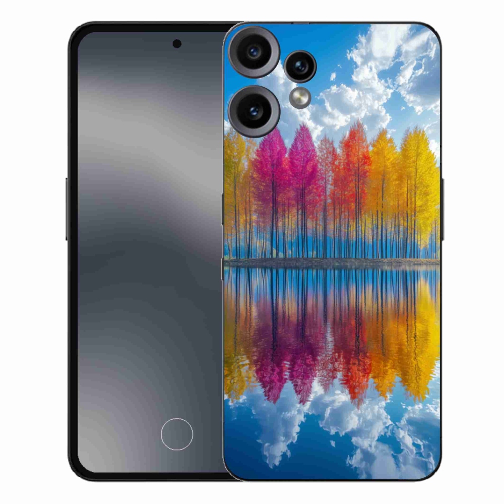Gelový kryt mmCase na Nothing CMF Phone 2 Pro - barevné stromy