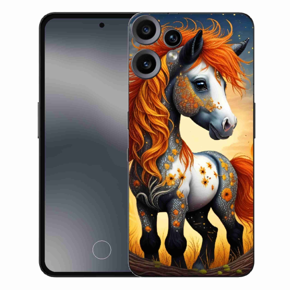 Gelový kryt mmCase na Nothing CMF Phone 2 Pro - barevný poník