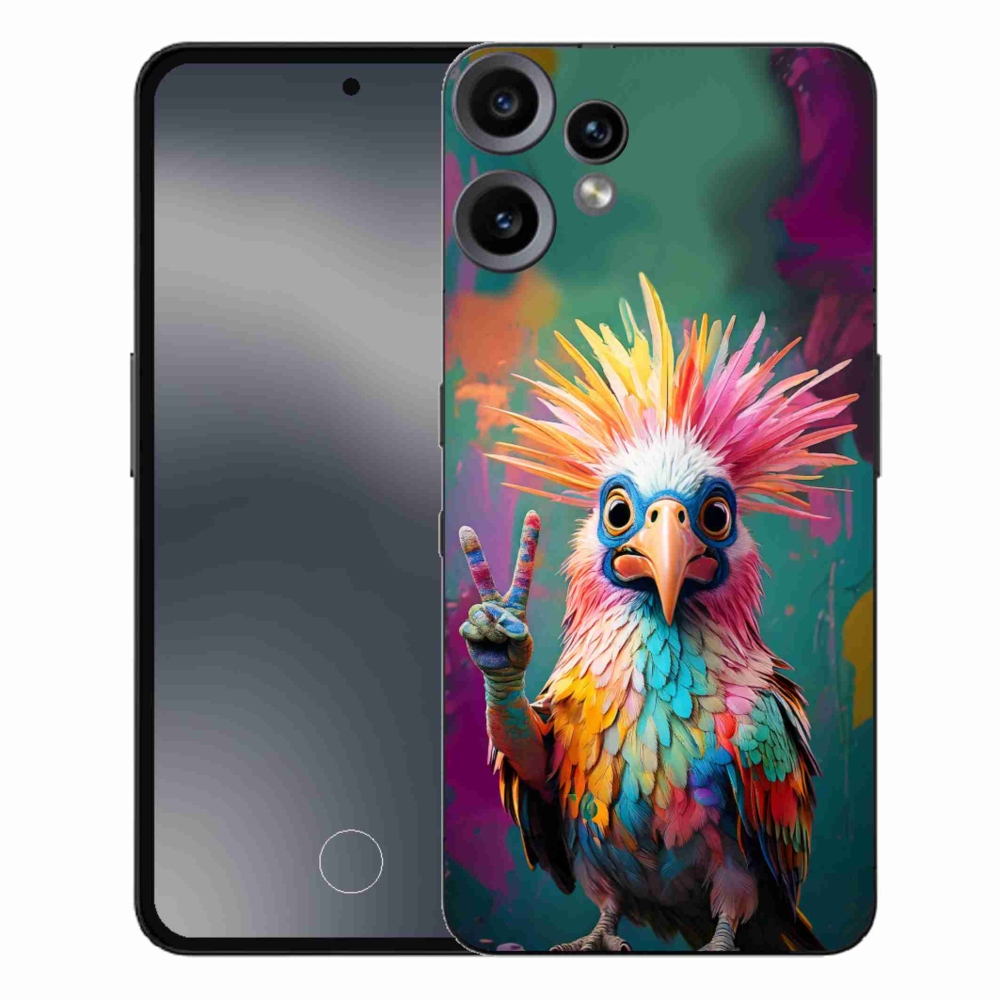 Gelový kryt mmCase na Nothing CMF Phone 2 Pro - barevný rebel
