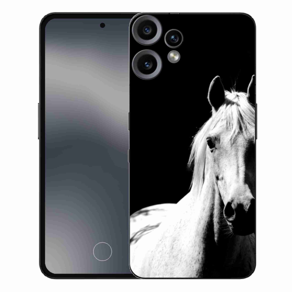 Gelový kryt mmCase na Nothing CMF Phone 2 Pro - bílý kůň 5