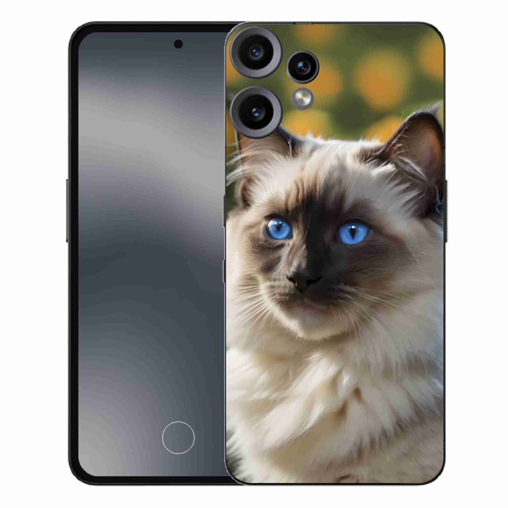 Gelový kryt mmCase na Nothing CMF Phone 2 Pro - bílý ragdoll