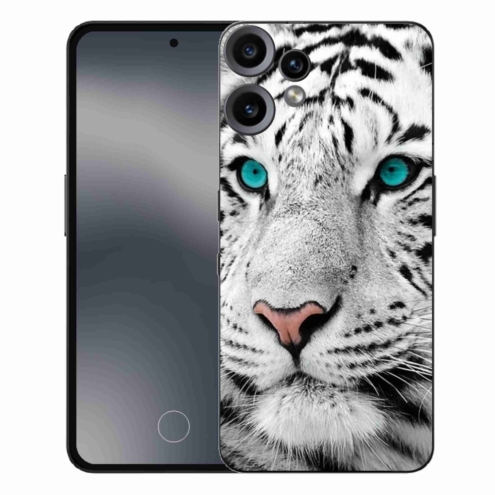 Gelový kryt mmCase na Nothing CMF Phone 2 Pro - bílý tygr