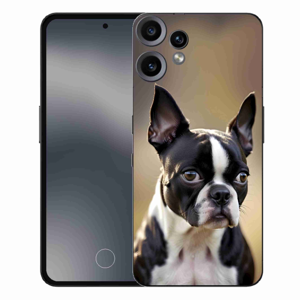 Gelový kryt mmCase na Nothing CMF Phone 2 Pro - bostonský teriér