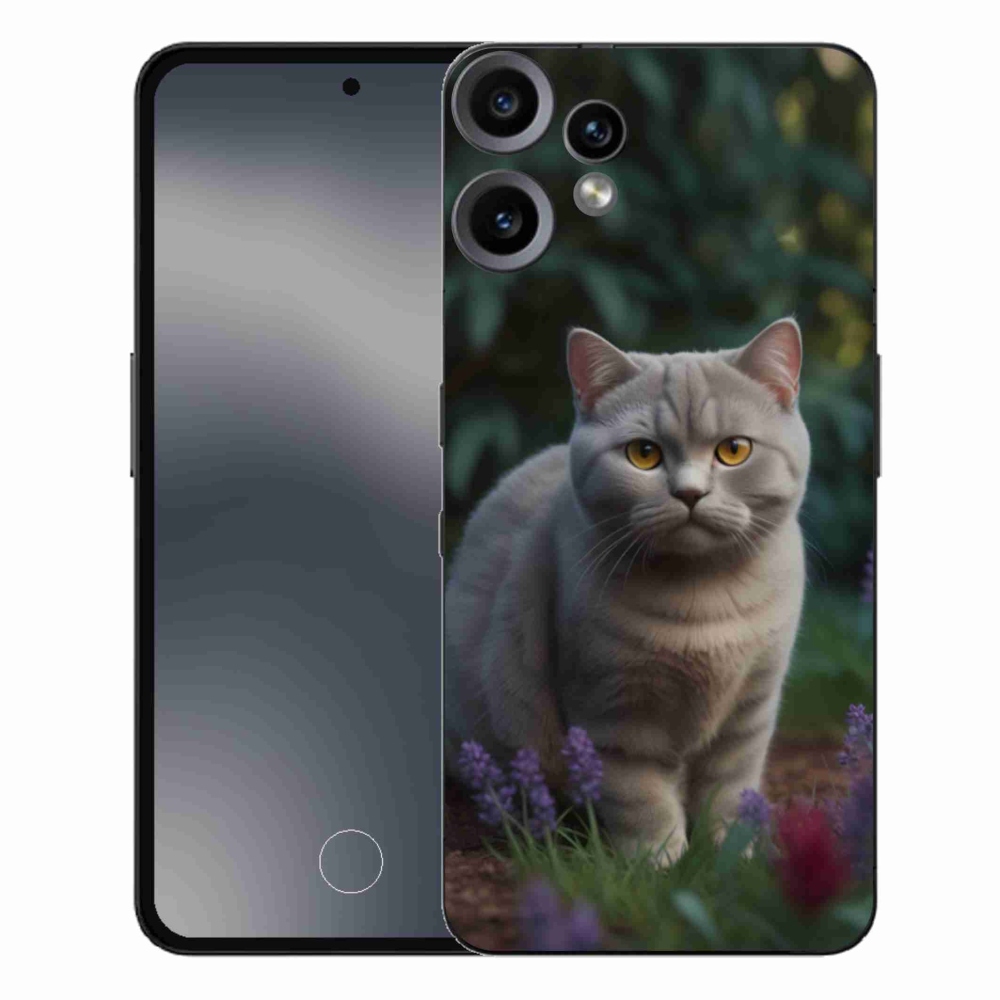 Gelový kryt mmCase na Nothing CMF Phone 2 Pro - britská kočka