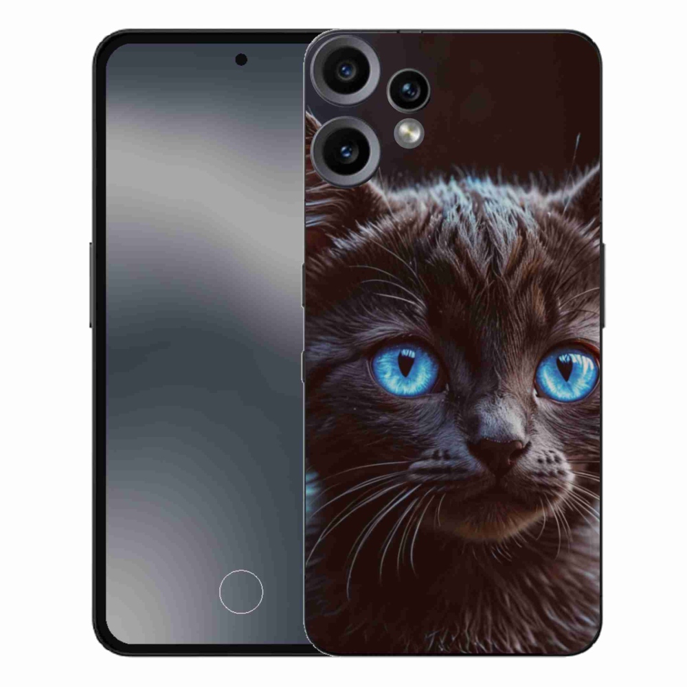 Gelový kryt mmCase na Nothing CMF Phone 2 Pro - černé kotě 2