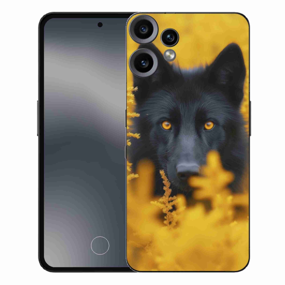 Gelový kryt mmCase na Nothing CMF Phone 2 Pro - černý vlk 2