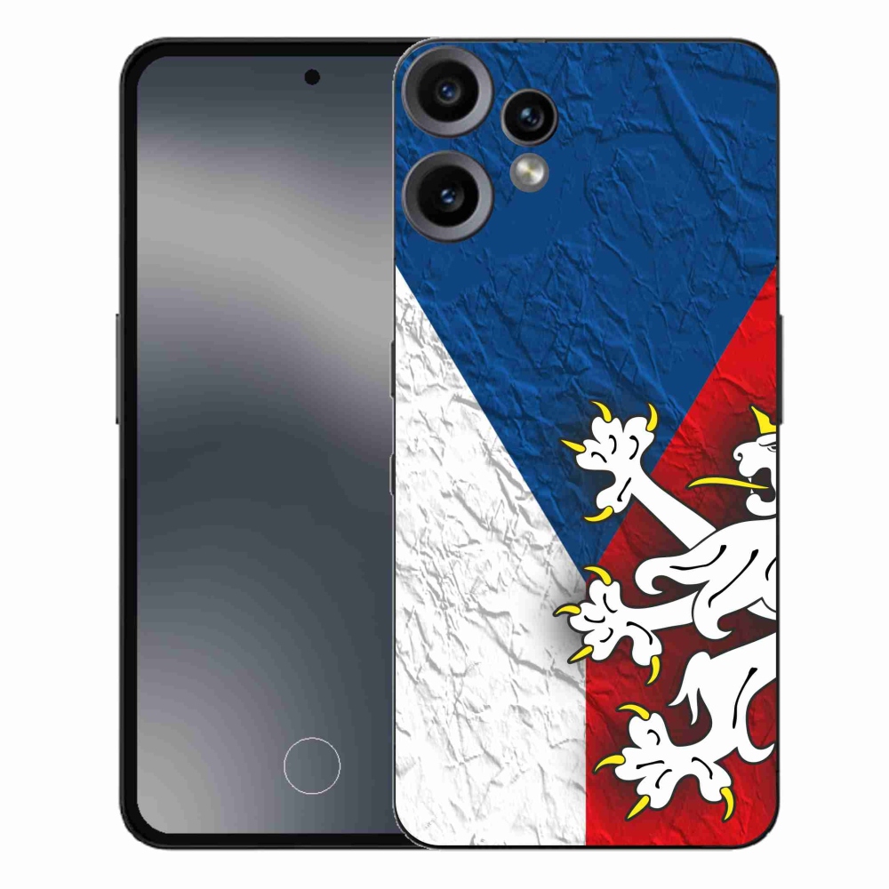 Gelový kryt mmCase na Nothing CMF Phone 2 Pro - česká vlajka 1