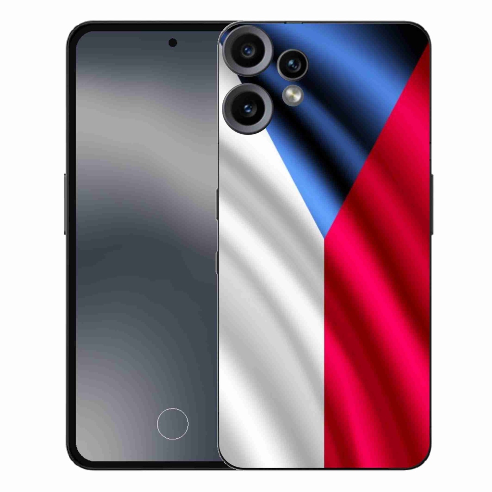 Gelový kryt mmCase na Nothing CMF Phone 2 Pro - česká vlajka