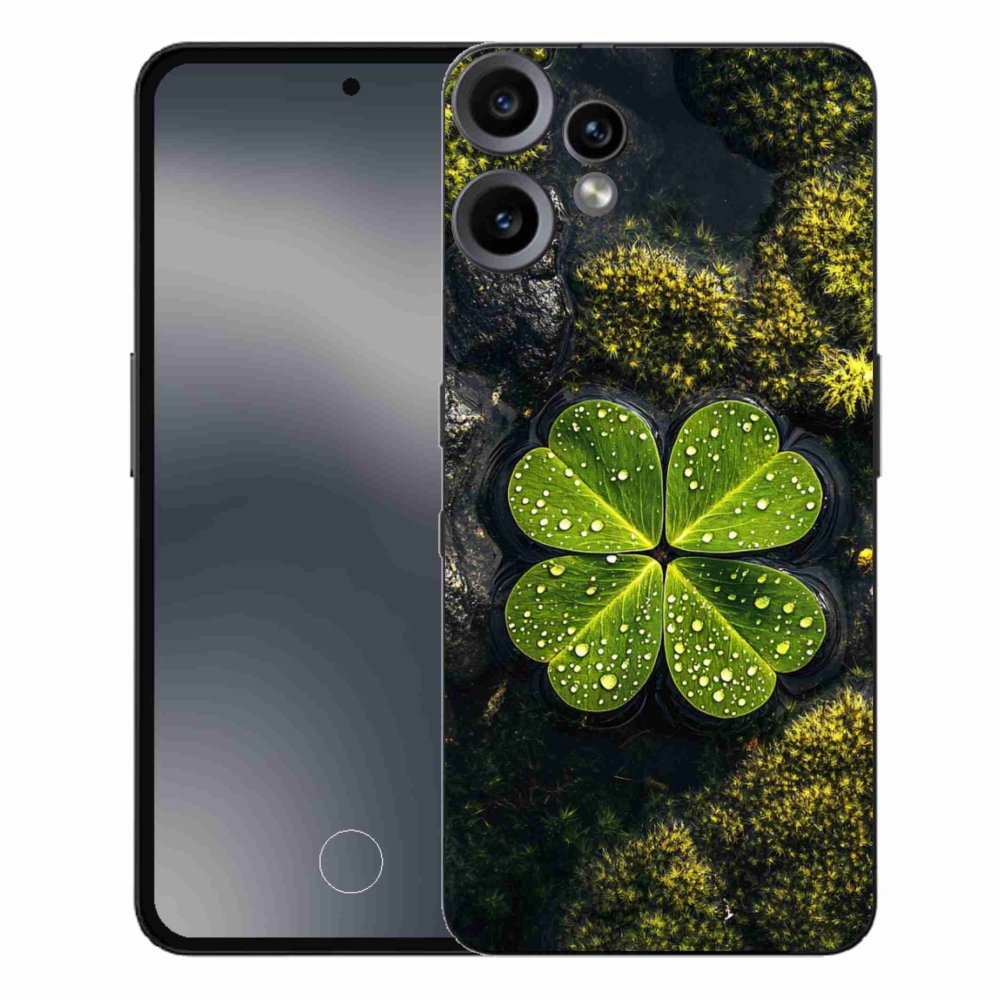 Gelový kryt mmCase na Nothing CMF Phone 2 Pro - čtyřlístek