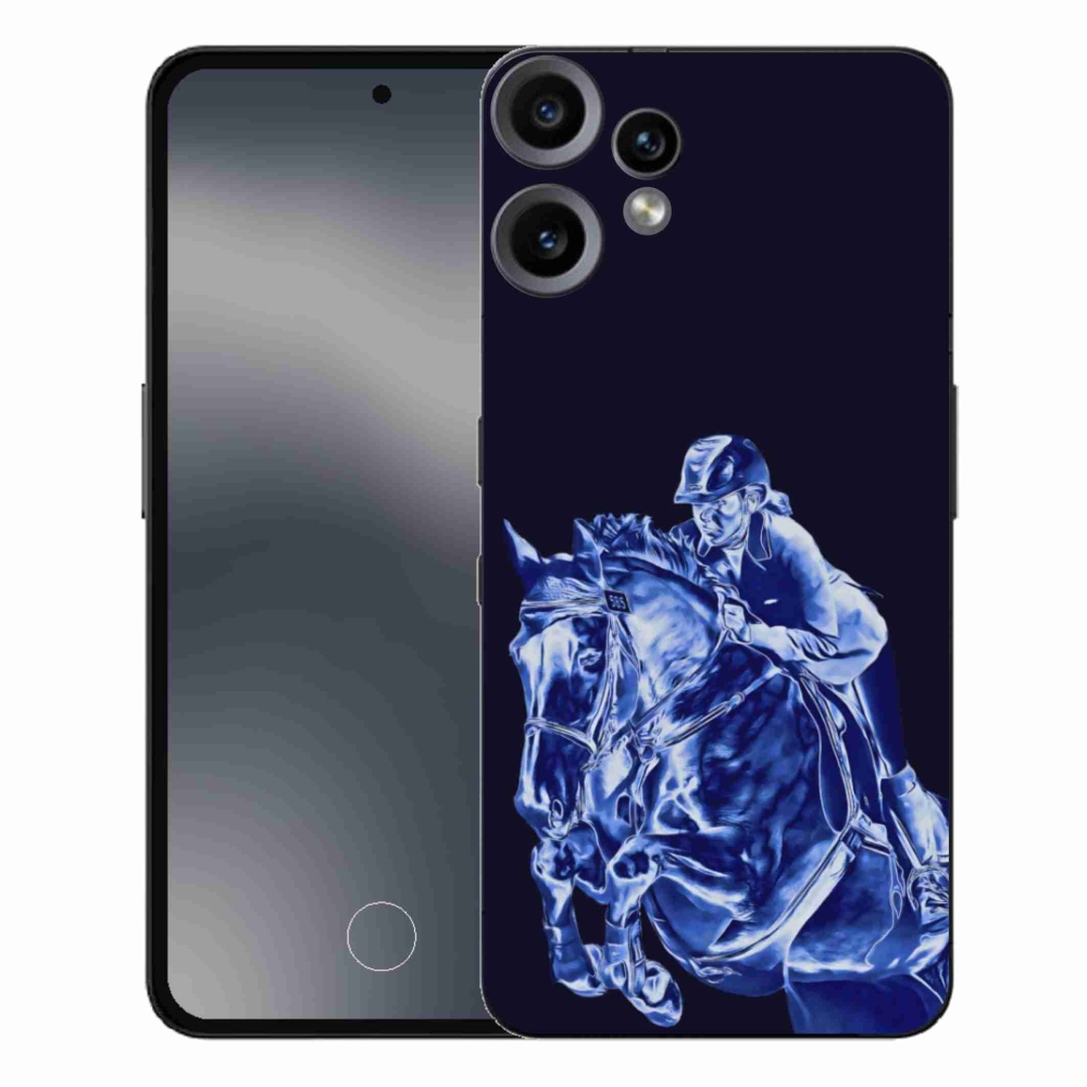 Gelový kryt mmCase na Nothing CMF Phone 2 Pro - dostihový kůň