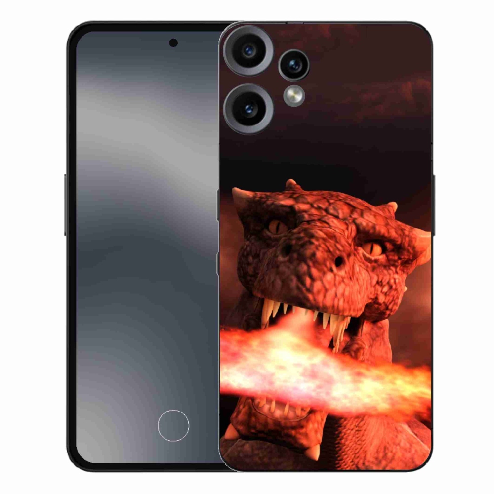 Gelový kryt mmCase na Nothing CMF Phone 2 Pro - drak