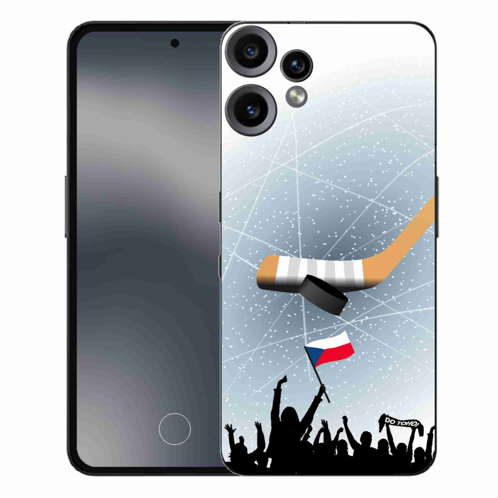 Gelový kryt mmCase na Nothing CMF Phone 2 Pro - fanoušci hokeje