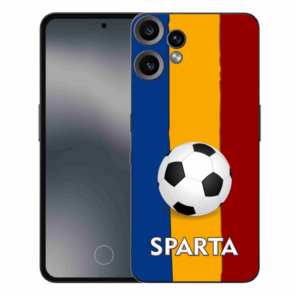 Gelový kryt mmCase na Nothing CMF Phone 2 Pro - fotbal 1