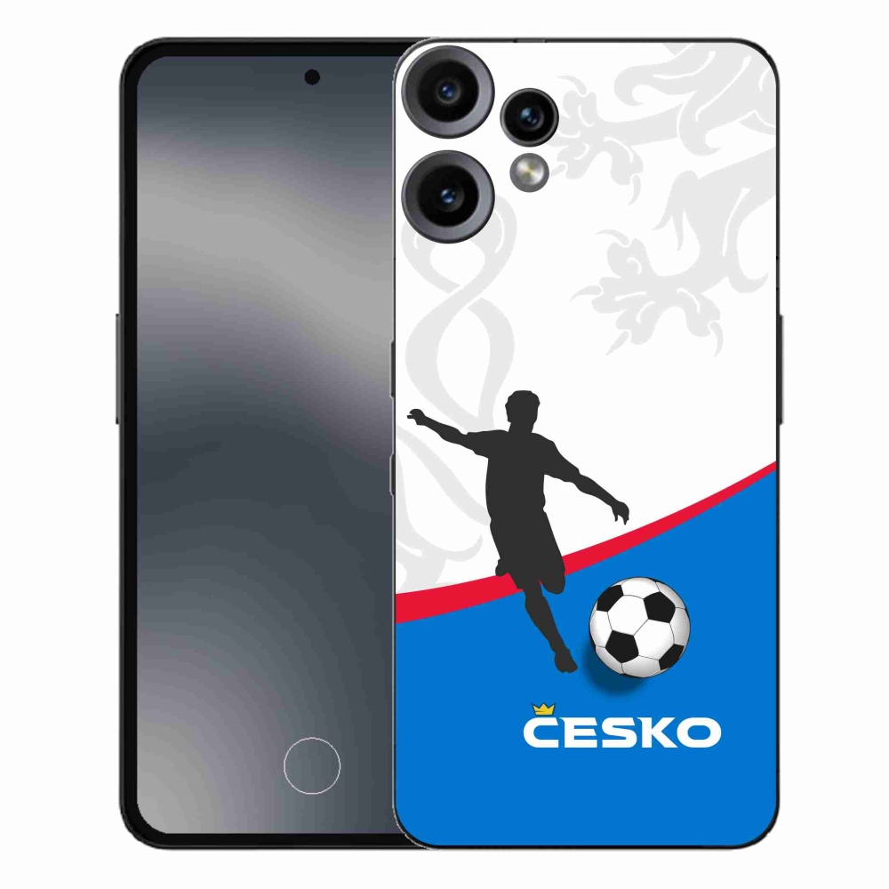 Gelový kryt mmCase na Nothing CMF Phone 2 Pro - fotbal Česko 1
