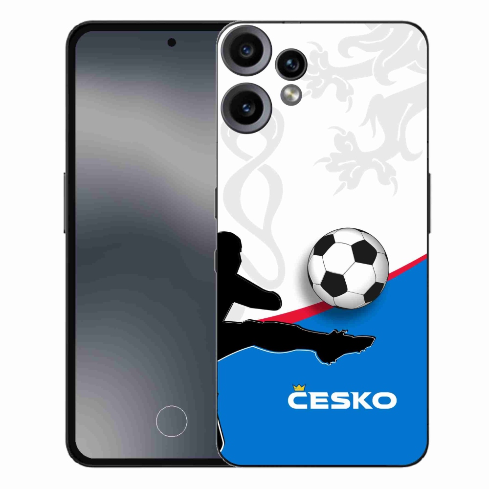 Gelový kryt mmCase na Nothing CMF Phone 2 Pro - fotbal Česko 3