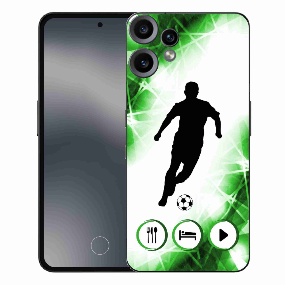 Gelový kryt mmCase na Nothing CMF Phone 2 Pro - fotbalista