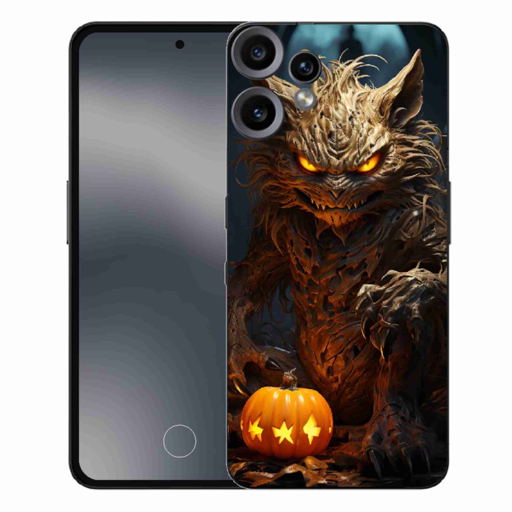 Gelový kryt mmCase na Nothing CMF Phone 2 Pro - halloweenská příšera