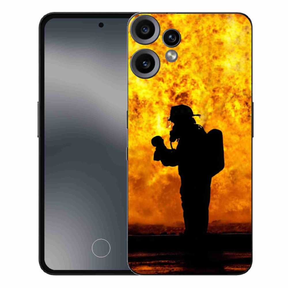 Gelový kryt mmCase na Nothing CMF Phone 2 Pro - hasič