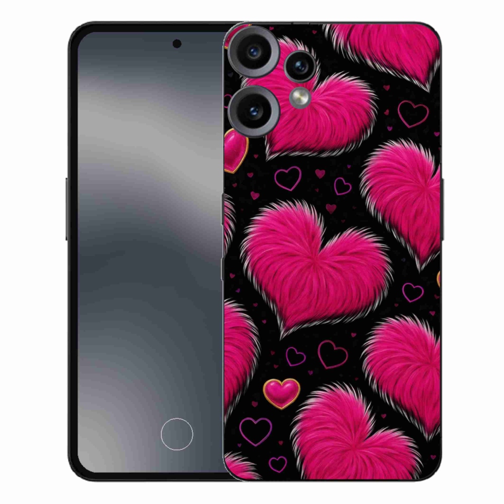 Gelový kryt mmCase na Nothing CMF Phone 2 Pro - hebká srdce
