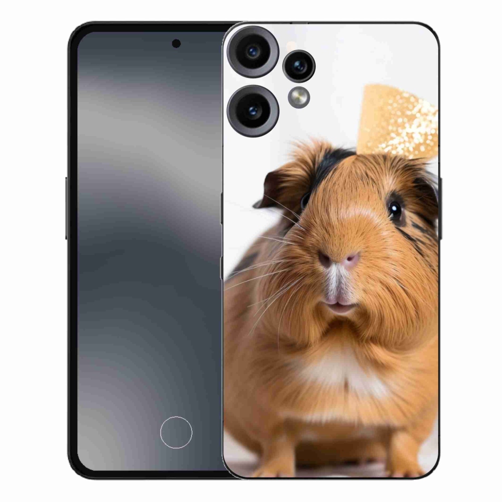 Gelový kryt mmCase na Nothing CMF Phone 2 Pro - hnědé morče
