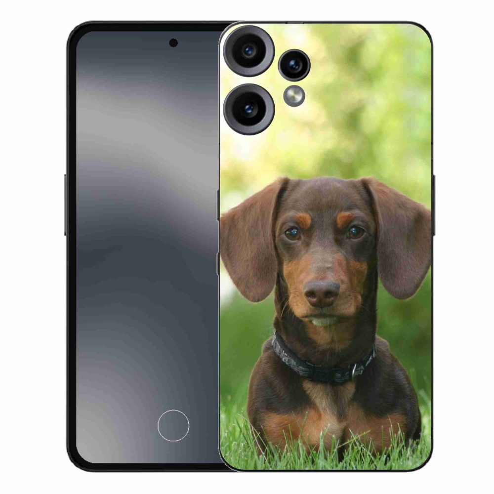 Gelový kryt mmCase na Nothing CMF Phone 2 Pro - hnědý jezevčík