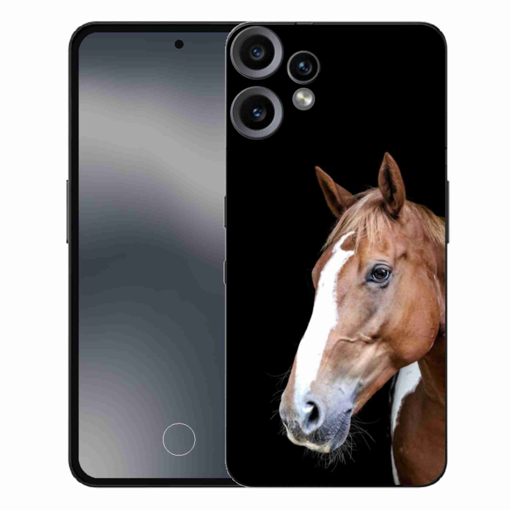 Gelový kryt mmCase na Nothing CMF Phone 2 Pro - hnědý kůň 3