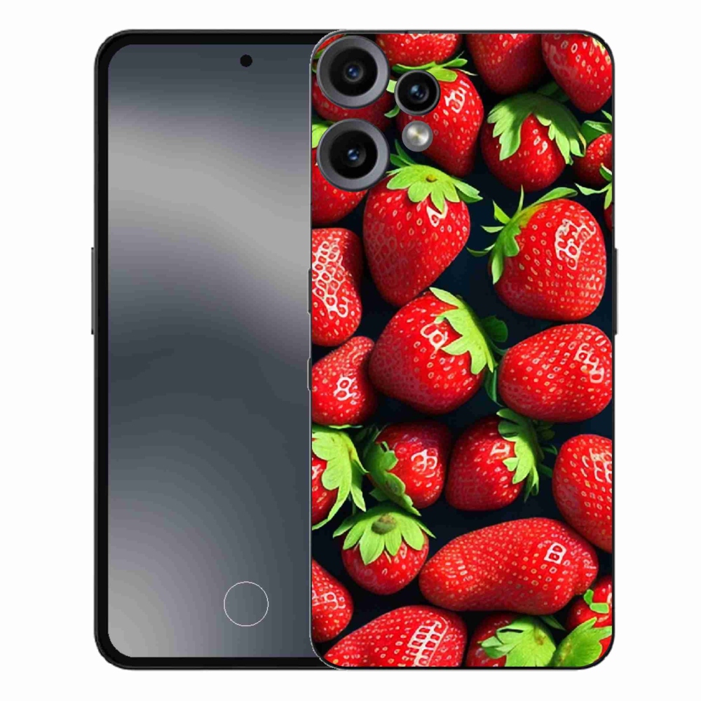 Gelový kryt mmCase na Nothing CMF Phone 2 Pro - jahody