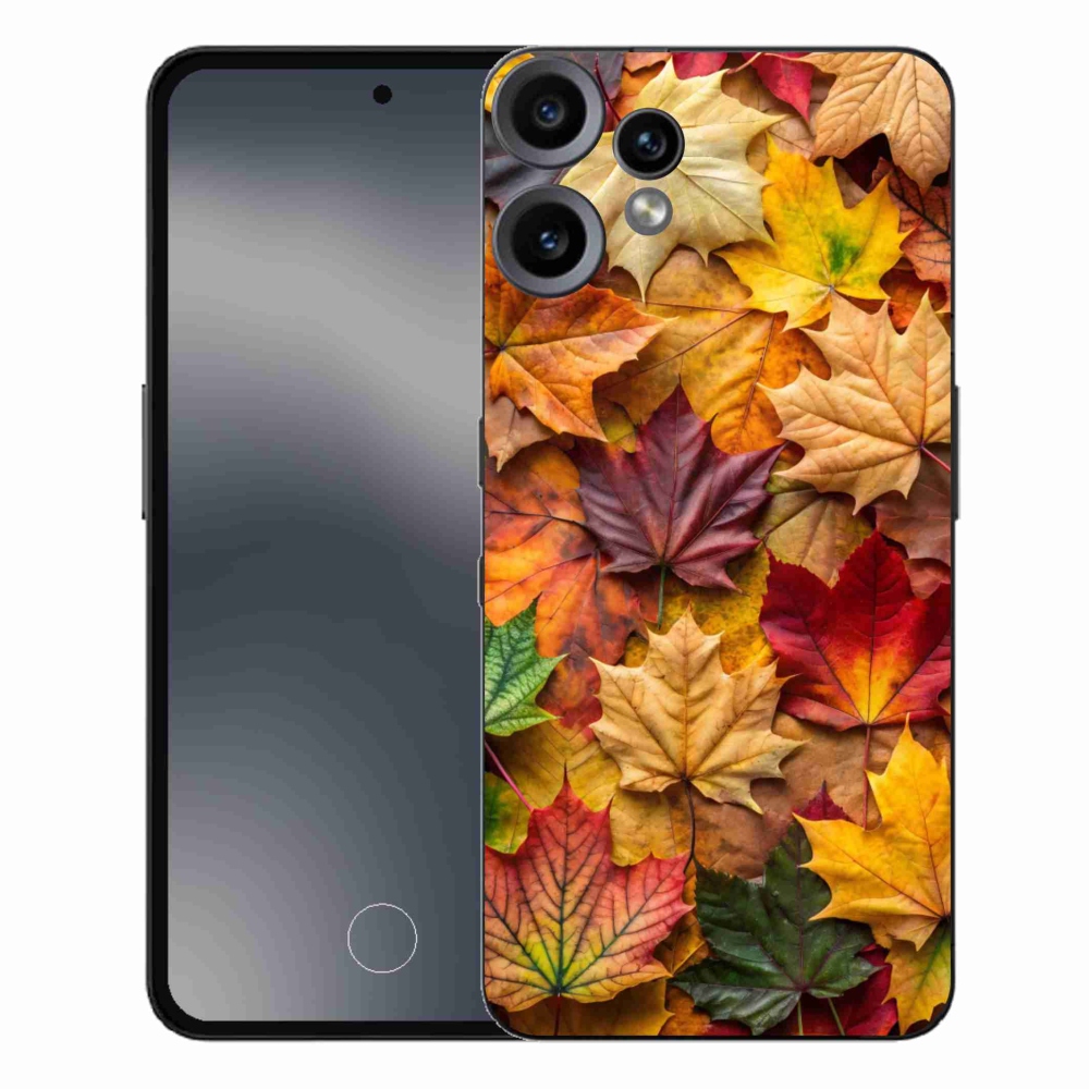 Gelový kryt mmCase na Nothing CMF Phone 2 Pro - javorové listy 2
