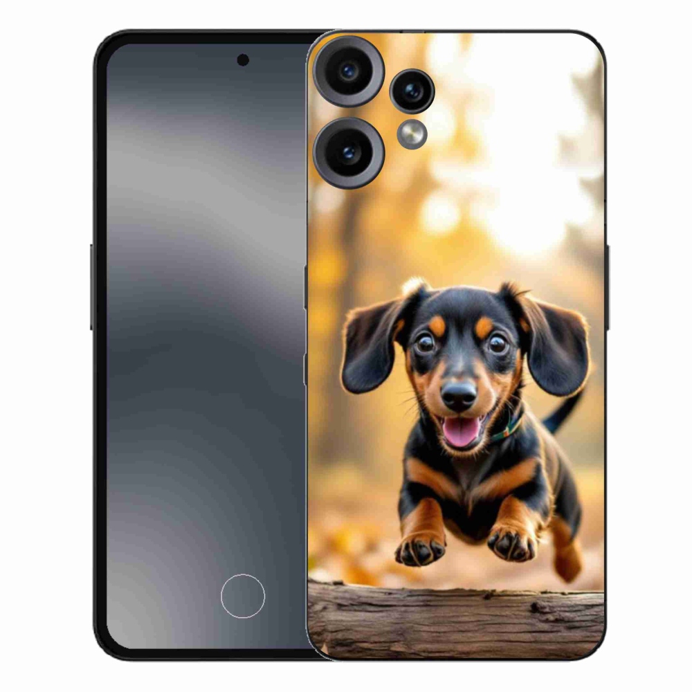 Gelový kryt mmCase na Nothing CMF Phone 2 Pro - jezevčík 2