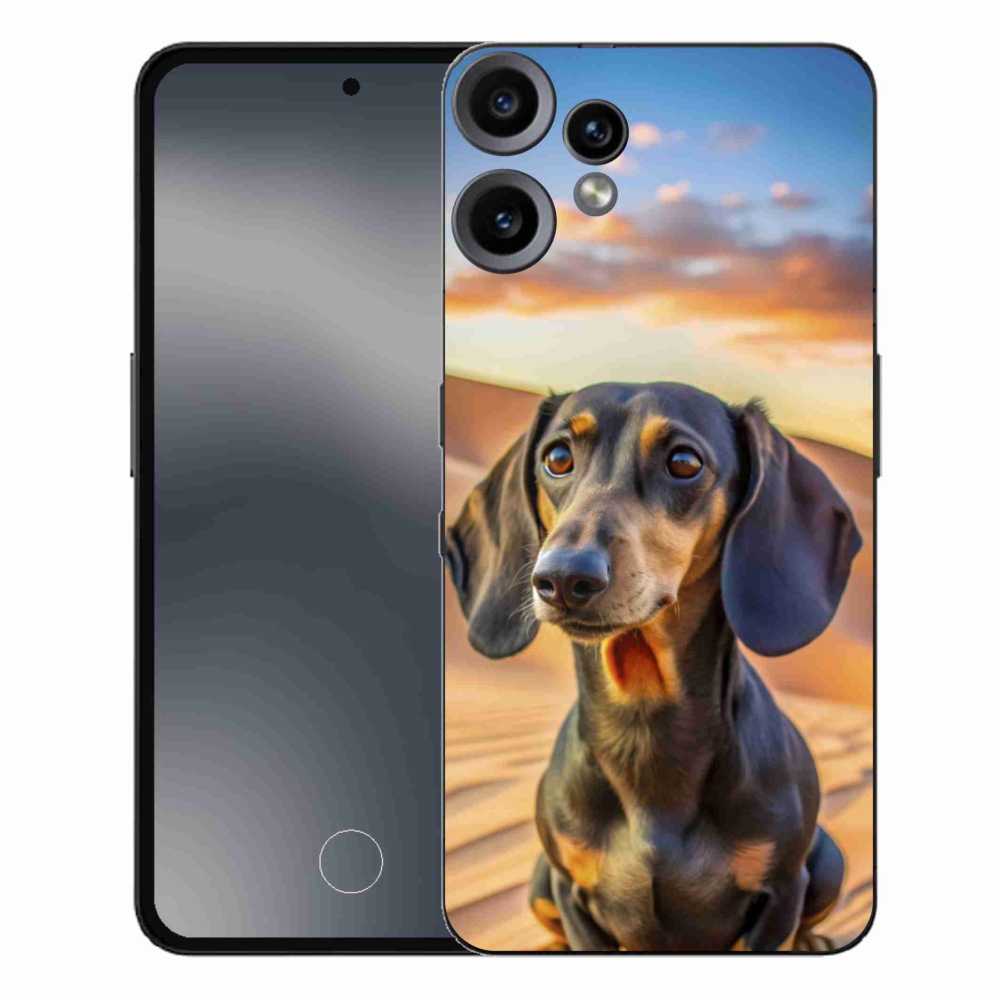 Gelový kryt mmCase na Nothing CMF Phone 2 Pro - jezevčík 3 