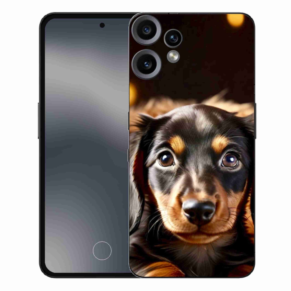 Gelový kryt mmCase na Nothing CMF Phone 2 Pro - jezevčík