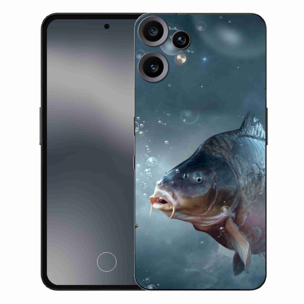 Gelový kryt mmCase na Nothing CMF Phone 2 Pro - kapr a bublinky