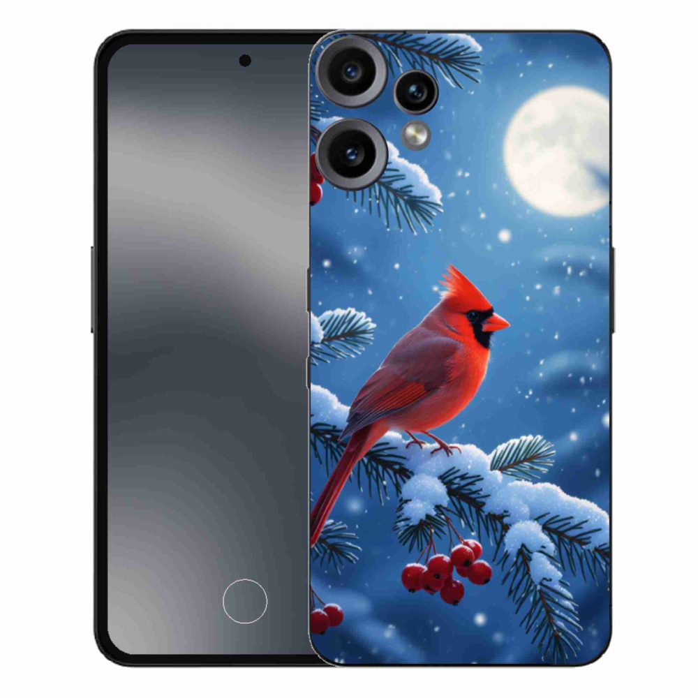 Gelový kryt mmCase na Nothing CMF Phone 2 Pro - kardinál červený