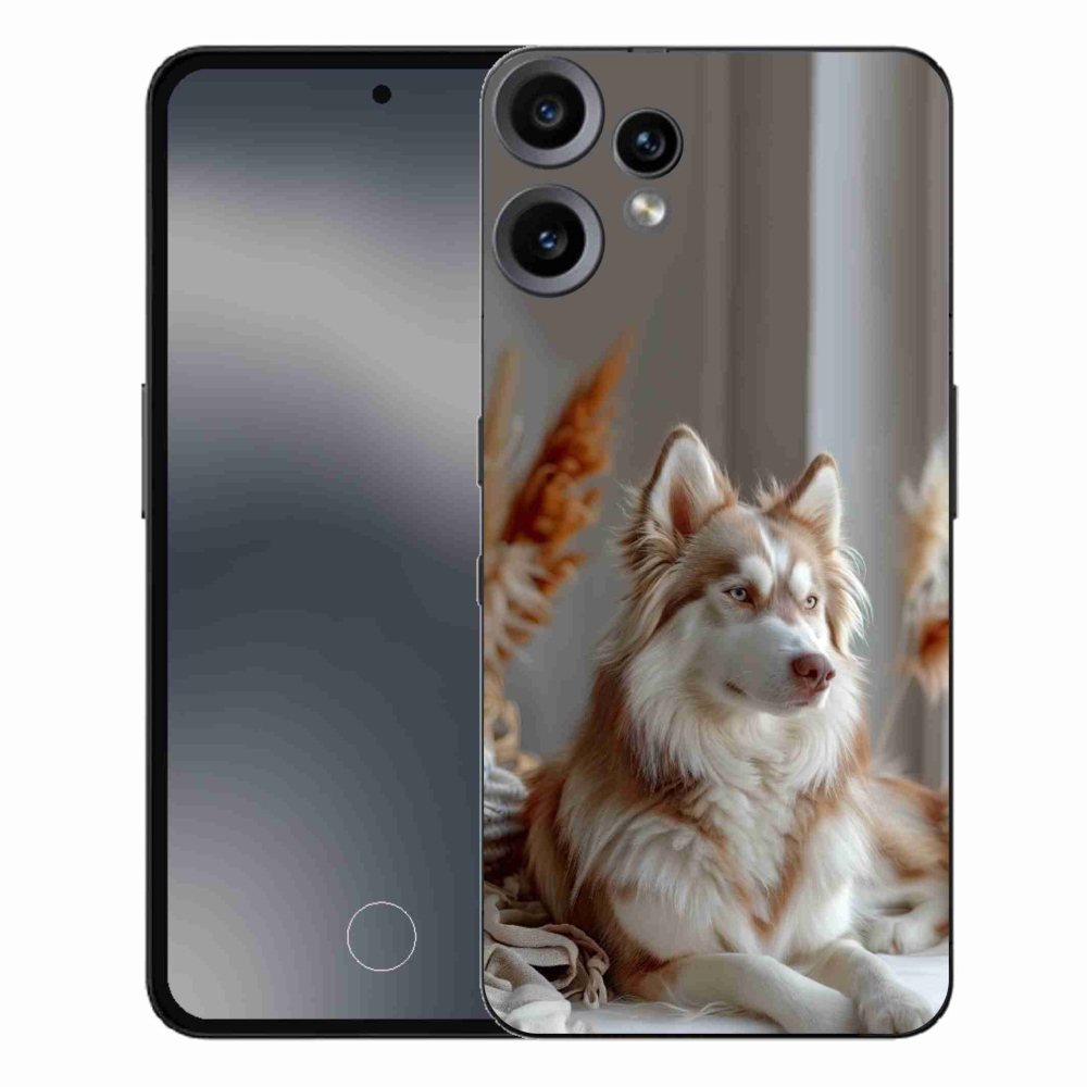 Gelový kryt mmCase na Nothing CMF Phone 2 Pro - klidný sibiřský husky