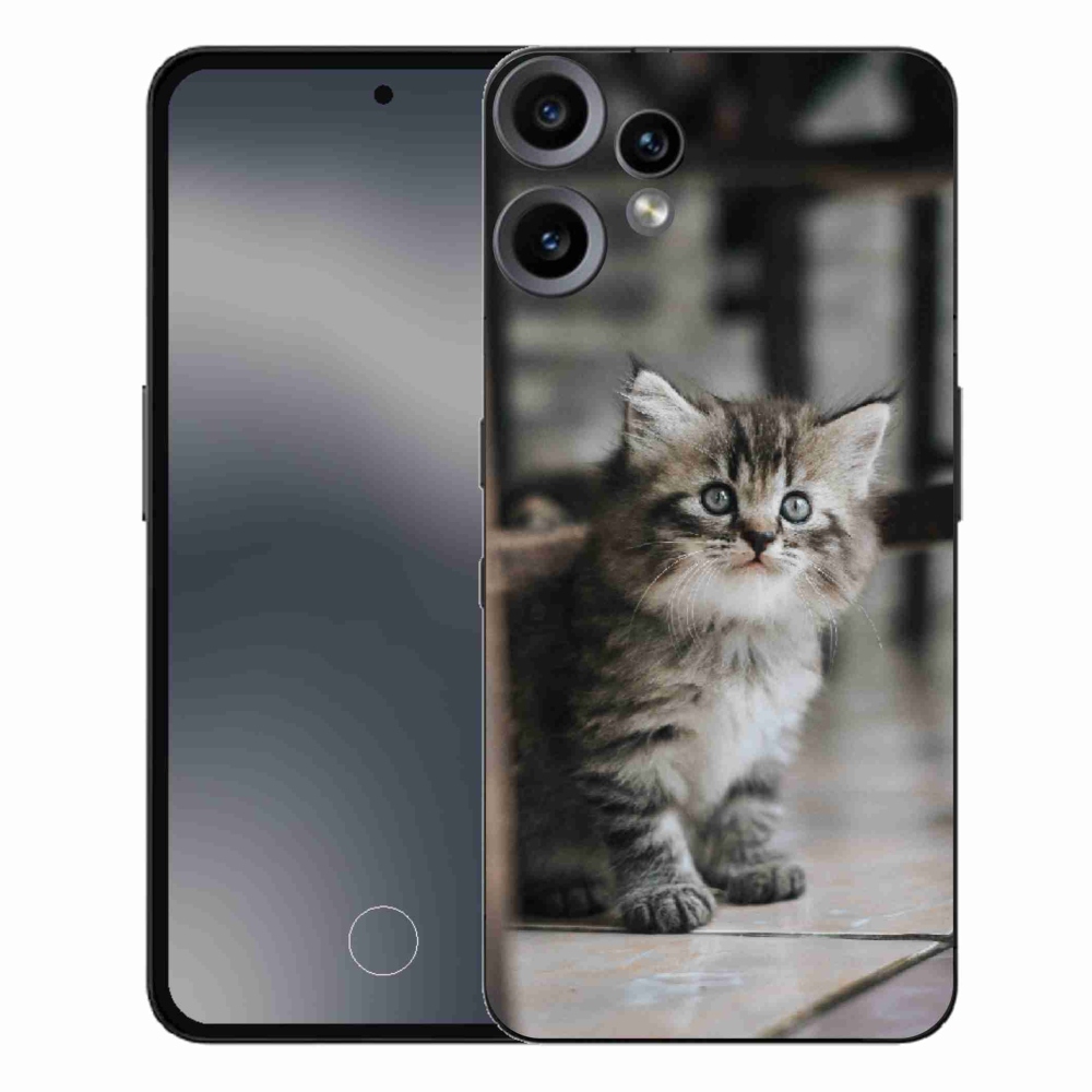 Gelový kryt mmCase na Nothing CMF Phone 2 Pro - koťátko