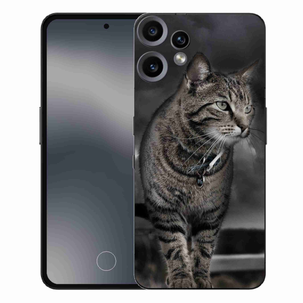 Gelový kryt mmCase na Nothing CMF Phone 2 Pro - kočka