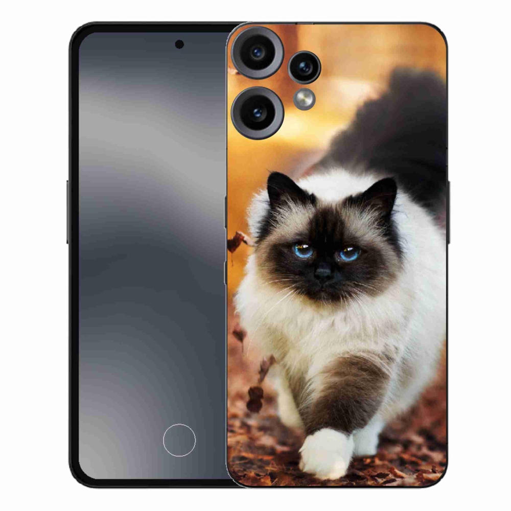 Gelový kryt mmCase na Nothing CMF Phone 2 Pro - kočka