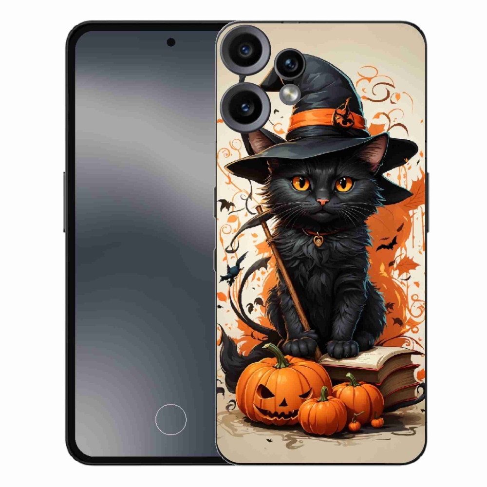 Gelový kryt mmCase na Nothing CMF Phone 2 Pro - kocour čaroděj