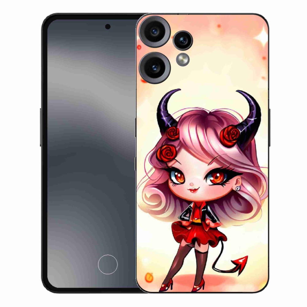 Gelový kryt mmCase na Nothing CMF Phone 2 Pro - kreslená čertice