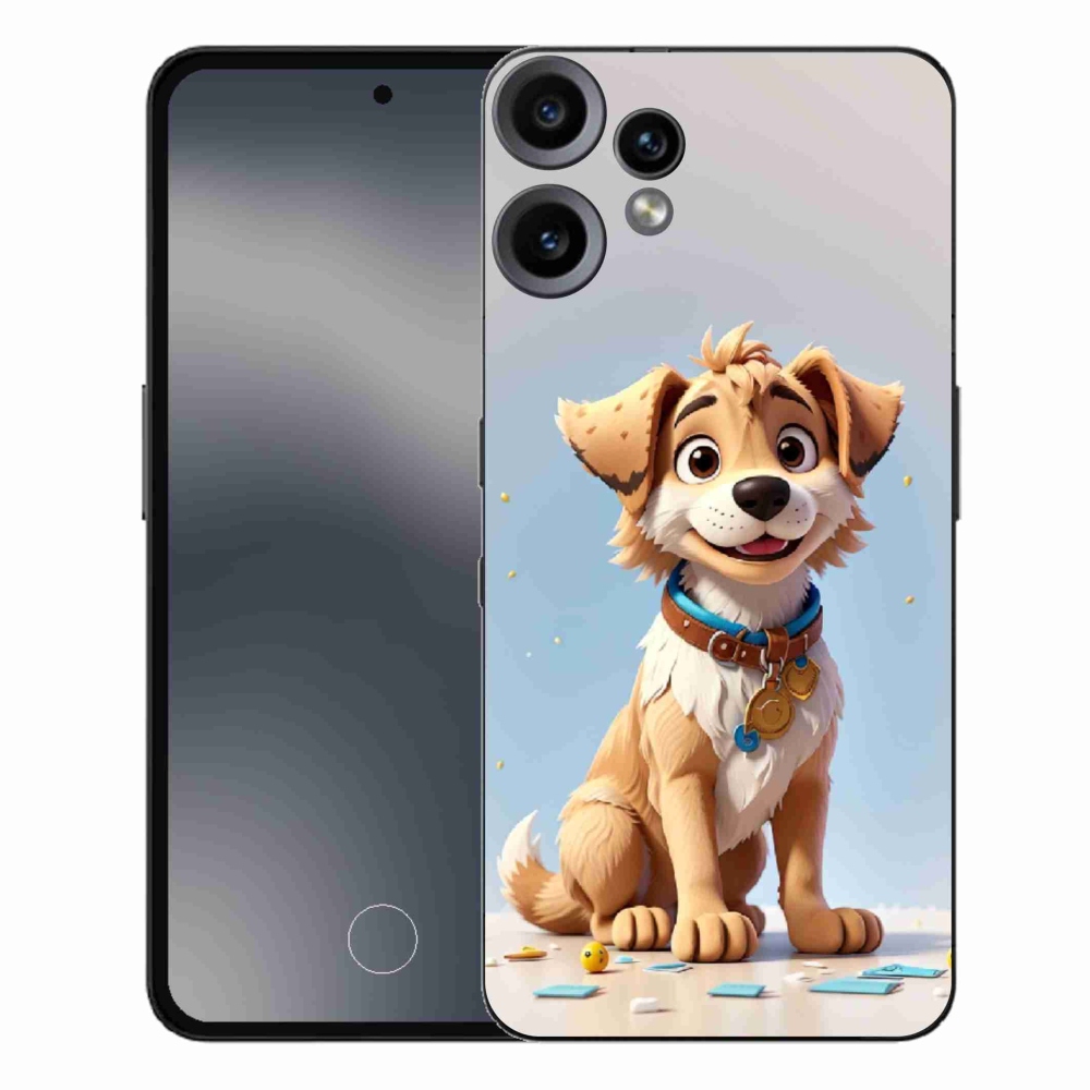 Gelový kryt mmCase na Nothing CMF Phone 2 Pro - kreslené štěně