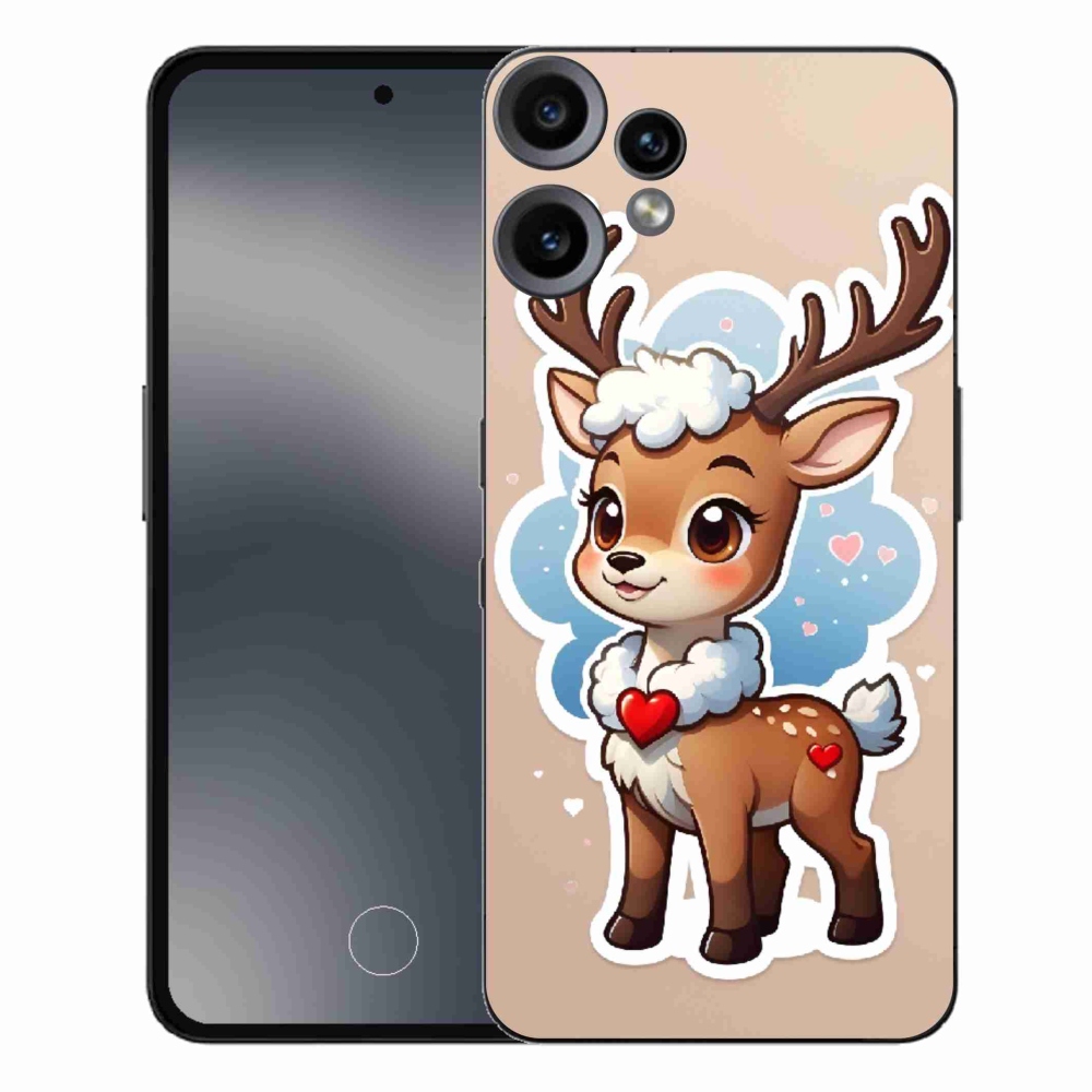 Gelový kryt mmCase na Nothing CMF Phone 2 Pro - kreslený sob