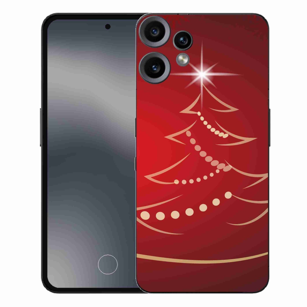 Gelový kryt mmCase na Nothing CMF Phone 2 Pro - kreslený vánoční stromek