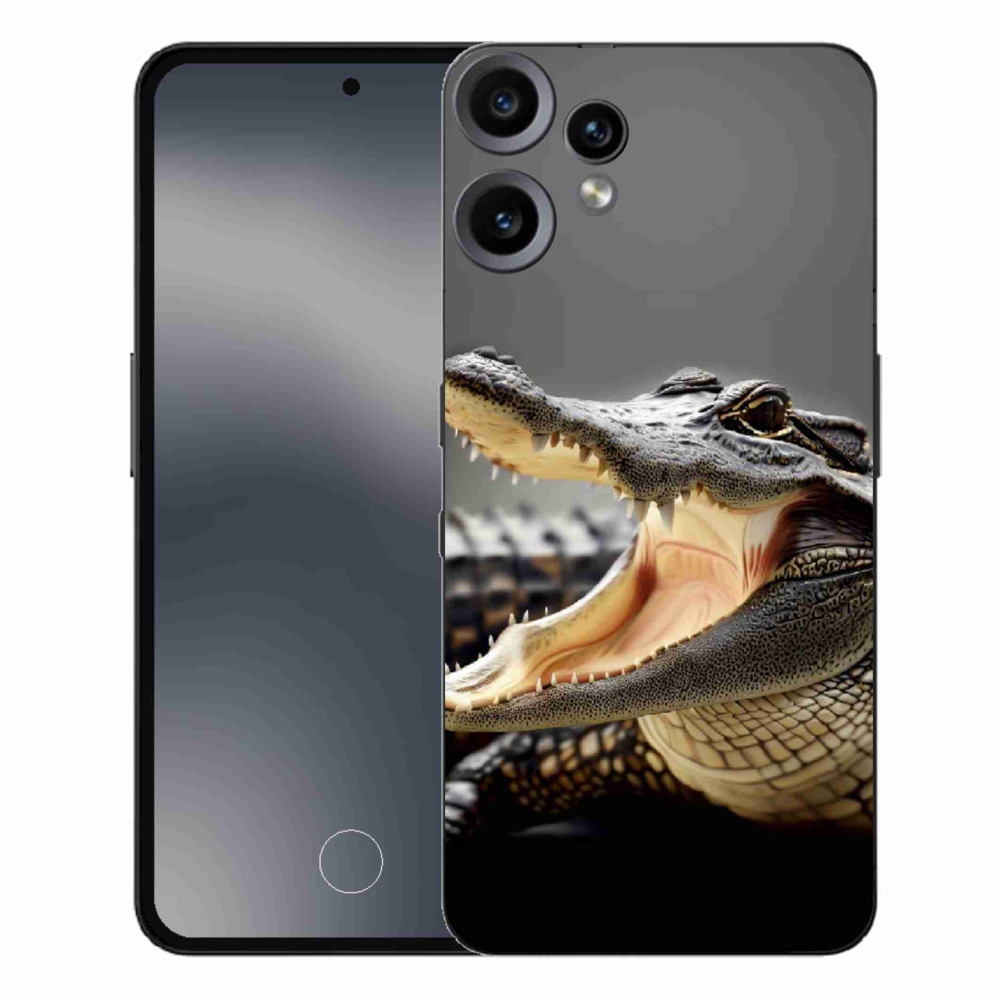 Gelový kryt mmCase na Nothing CMF Phone 2 Pro - krokodýl