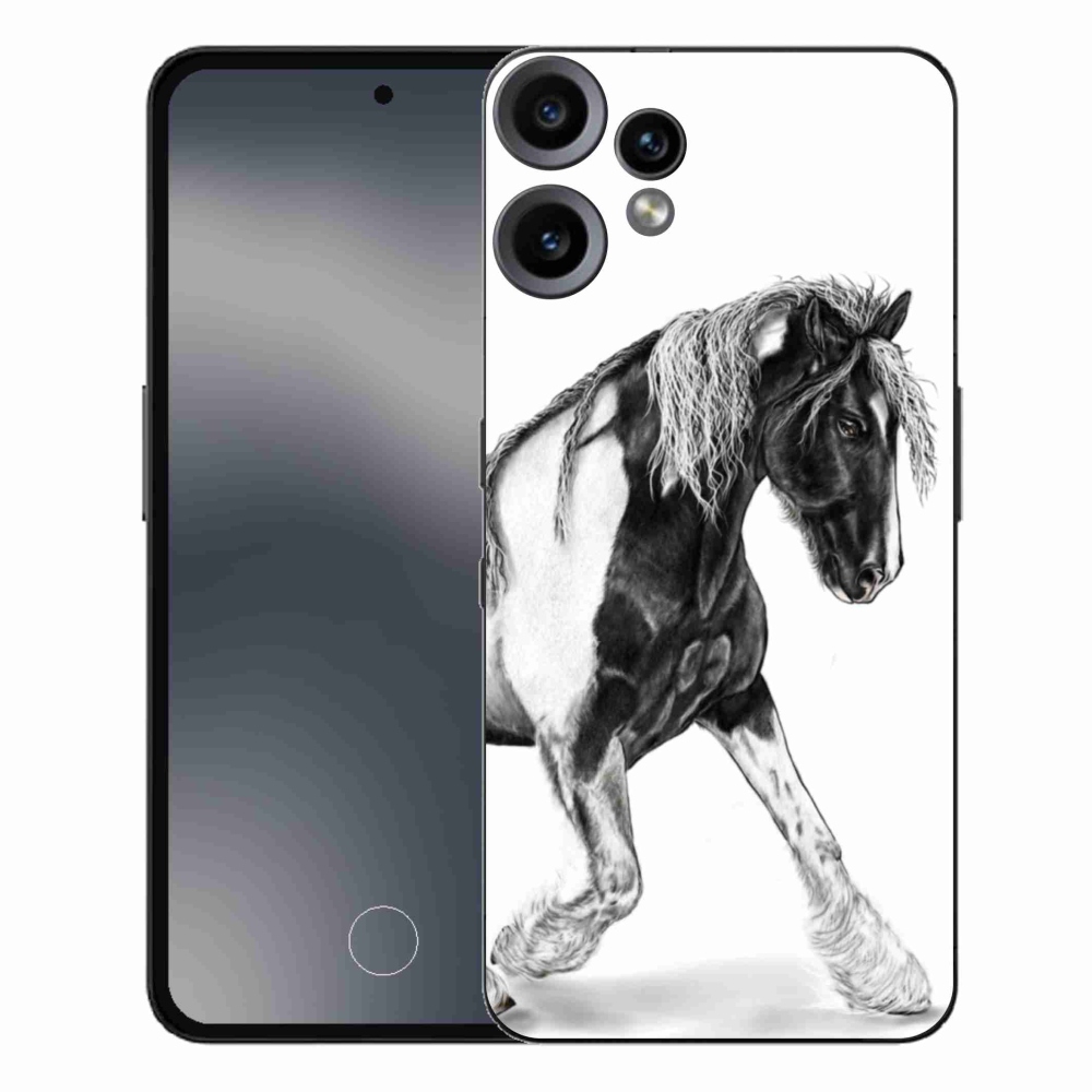 Gelový kryt mmCase na Nothing CMF Phone 2 Pro - kůň